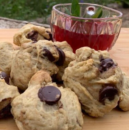 Chocolate Chip "Sconies" = Scones + Cookies